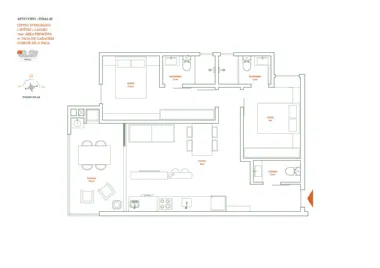 Apartamento 2 quartos para venda no bairro São Francisco De Assis em Camboriú