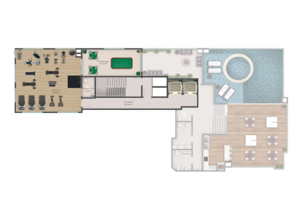 Apartamento 2 quartos para venda no bairro Morretes em Itapema
