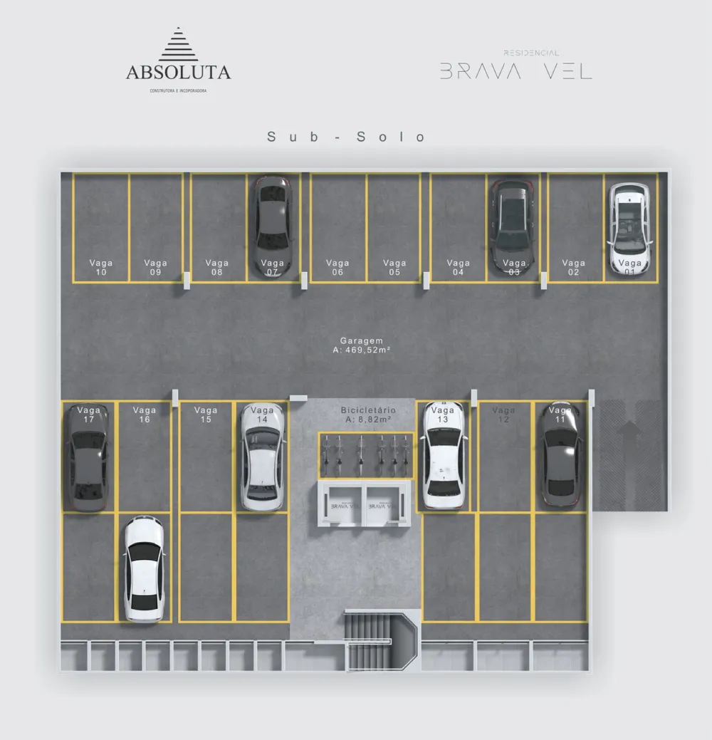 Apartamento 3 quartos para venda no bairro Praia Brava em Itajaí