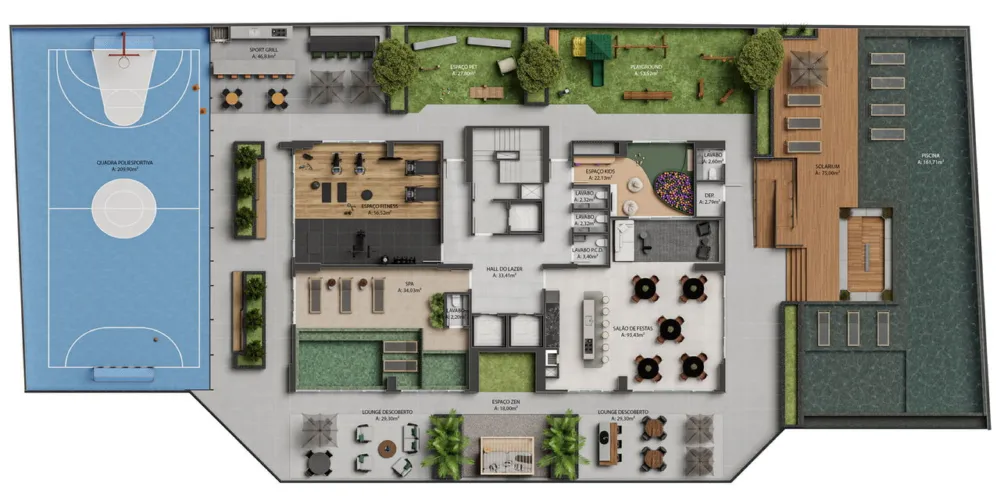 Apartamento 2 quartos para venda no bairro praia brava de itajaí em Itajaí