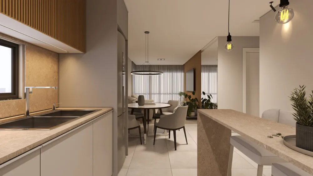 Apartamento 2 quartos para venda no bairro Sao francisco de assis em Camboriú
