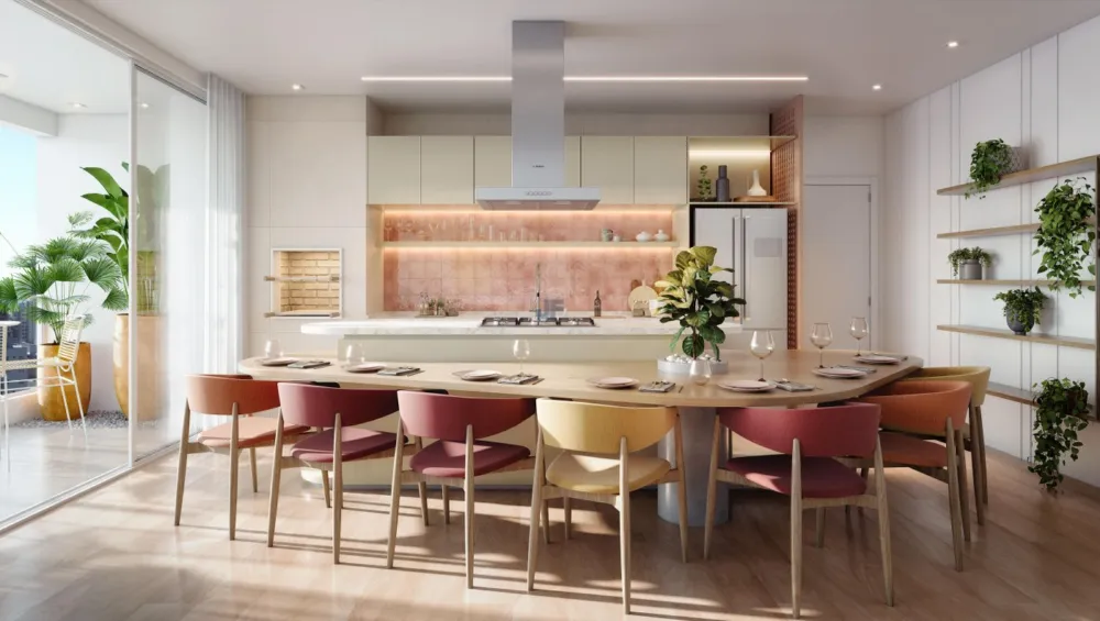 Apartamento em Balneário Piçarras, no bairro Itacolomí. O imóvel está em fase de construção