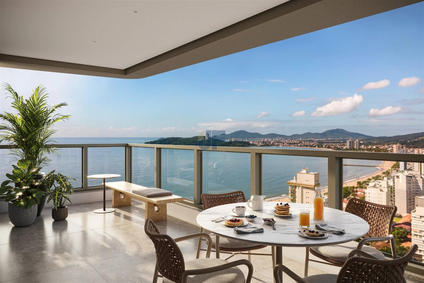 Lindo  apartamento em Balneário Piçarras, localizado no Centro da cidade.